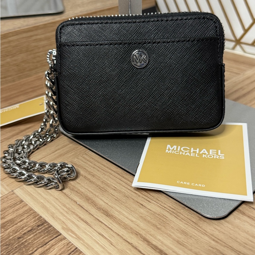 NWT Michael Kors Jet Set Chain Wallet